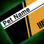 PET Name Card